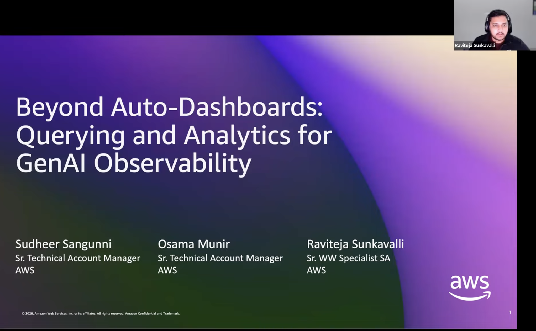Beyond Auto-Dashboards: Querying and Analytics for GenAI Observability
